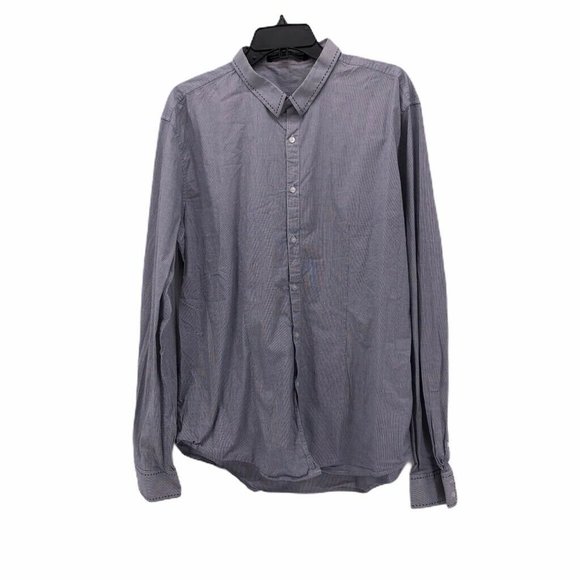 Christian Audigier Shirts Christian Audigier Mens Shirt Blue Long